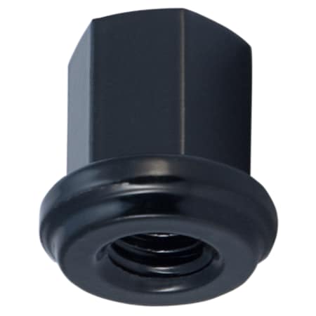 Quickcable Stud Nut, 3/8", 16 Black, PK10 6016-010B